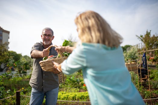 seniors gardening safely