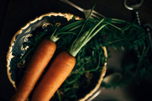 freshly harvested vegetables