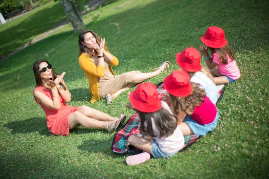 group gardening activity