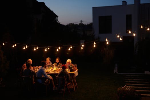 a group of people gardening together