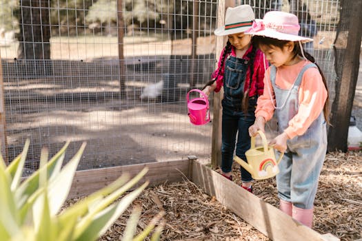 outdoor community garden